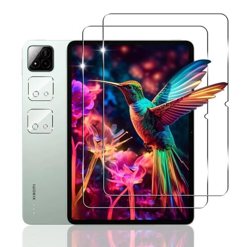 2+2枚セット 用 Xiaomi Pad 7/7 Pro ガラスフィルム 11.2インチ 2枚 +  ...