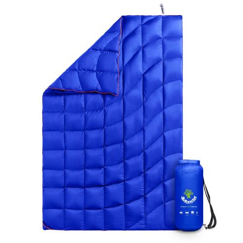 4Monster ダウン ブランケット マルチブランケット 防寒 アウトドア キャンプ 旅行 軽量 防水 防風 コ..