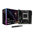ASRock マザーボード B650I Lightning WiFi AMD Ryzen 7000 シリーズ CPU対応 (Soket AM5) B650 Mi...
