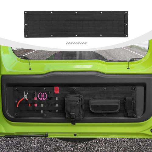 ANTC スズキ ジムニー 2019+適用 車載収納ポケット カー用多機能ネットポケット ネット車用 小物収納ネ..