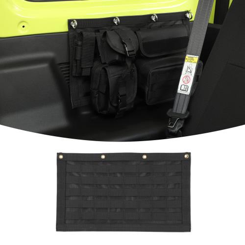 ANTC スズキ ジムニー 2019+ 車載収納ポケット カー用多機能ネットポケット ネット車用 小物収納ネット..