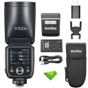Godox正規Godox V100N V100-N 100Ws TTL フラッシュ スピードライトNikon カメラ用,2.4G ワイヤレス、外部タッチスクリー...