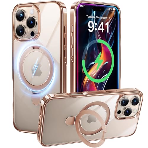 8年間の技術結晶！4in1超万能モデルCASEKOO iPhone 16 Pro 用 ケース クリア 米軍MIL規格 耐衝撃 隠し..