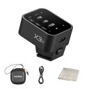 GODOX正規Godox X3-N ワイヤレスフラッシュトリガー 送信機 ニコン Nikonカメラに対応 HD OLEDタッチスクリーン 2.4GHzワイヤレス...
