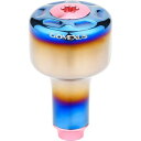 ゴメクサス T27 リールハンドルノブ チタン製 30mm ダイワ (Daiwa) タイプ S シマノ (Shimano) タイプ A ハンドル 交換用 スピニングリール ベイトリール 対応 海釣り ライトゲーム 軽量 ルアー釣り オールブラック(4)