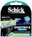 シック Schick クアトロ4 チタニウム レボリューション 替刃(4コ入)