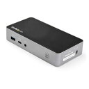 StarTech.com ドッキングステーション/USB Type-C/デュアルモニタ/1080p HDMI/65W USB PD/1x USB-C、3x USB-Aハブ/GbE/USB Type-Cハブ/Mac Windows DK30CHHPDAU(2)