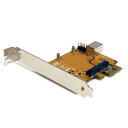 StarTech.com PCI Express - Mini PCI Express変換アダプター/標準ロープロファイル PEX2MPEX