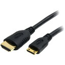 StarTech.com イーサネット対応HDMI - Mini HDMIケーブル 2m HDACMM2M
