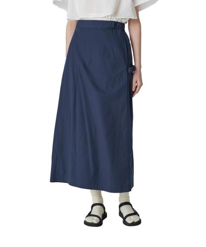 [スノーピーク] スカートTAKIBI Light Ripstop Skirt size 2 NAVY SK-25SW102フェス キャンプ アウトドア