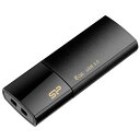 シリコンパワー USBメモリ 8GB USB3.0 スライド式 Bla...(2)