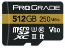 ProGrade Digital microSDXC UHS-II V60 GOLD 512GB プログレードデジタル 正規輸入品(2)