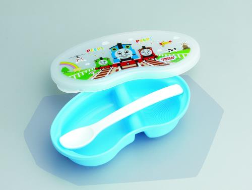 オーエスケー きかんしゃトーマス おでかけ離乳食食器 BR-5 ブルー