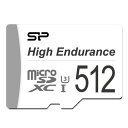 シリコンパワー 512GB 高耐久microSD カード UHS-I microSDXC class10 UHS-1 U3 V30 A1 4K対応 繰り返し録画 ドラレコ 監視カメラ SDアダプター付き SP512GBSTXDV3V1HAD(2)