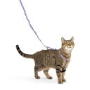 PetSafe(ペットセーフ)猫のハーネス イージーウォーク ネコ用ハーネスバンジーリード ライラック Sサイズ