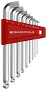 ピービースイスツールズ(PB Swiss Tools) 2212H-10 ショートヘッド六角棒レンチセット(パックナシ) 2212H-10