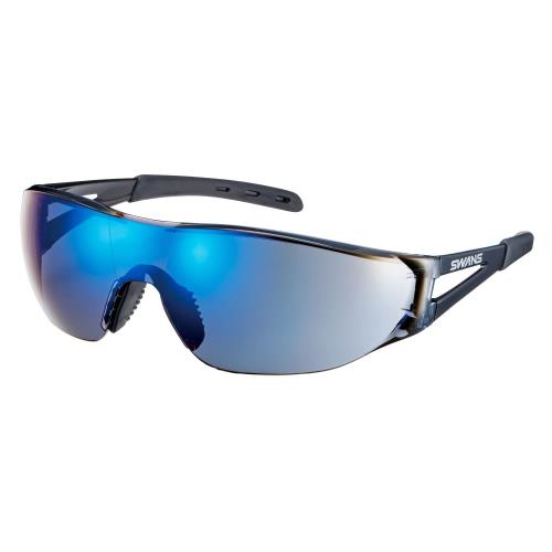 [スワンズ] 日本製 スポーツサングラス オリジナルモデル ミラーレンズ AMZ-G01-1001 BKBL
