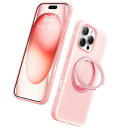 桜・チェリーブロッサムTORRAS iPhone 16 Pro 用 ケースチクチク・多機能360度回転スタンドカメラコントロールボタン付き 縦横両対応 マグネット搭載 MagSafe対応 耐衝撃 リング 指紋防止 黄変防止 マグセーフ対応 レンズ保護 滑り止めドット模様 手持ち撮影 安定性 三眼 いp