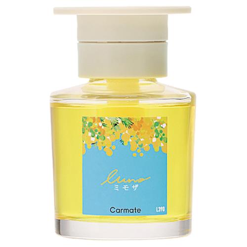 カーメイト(Carmate) 車 用 芳香剤 LUNO ルーノ リキッド ミモザ ふわりと抱きしめるミモザの香り 置き型 液体タイプ L390