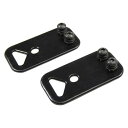 カーメイト(CARMATE) inno イノー ルーフデッキ用 オプションパーツ ストレートタイプ ブラケット 2個セット 荷物固定に便利 IOP54