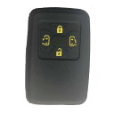 ZIAN トヨタ車用アルファード 20系 ヴェルファイア 20系 4ボタンスマートキーケース シリコン製(MY-FT4J-00) (ブラック3(黄色いボタン))