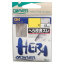 オーナー(OWNER) 茶 ヘラ改良スレ 釣り針 フック 6-0.5 40575 釣り針