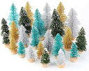 ZOYUBS クリスマスツリー ミニ 卓上 24点セット 卓上ツリー ミニクリスマスツリー ミニツリー クリスマスツリー飾り テーブル ミニツリー クリスマス飾...