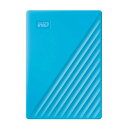 WD ポータブルHDD 5TB USB3.0 ブルー My Passp...(2)