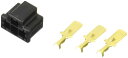 キタコ(KITACO) コネクターセット H-4/3極(オス)/1セット 汎用 0900-755-02050
