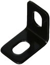 キタコ(KITACO) ユバーサルステー L型/90°/70mm M10ボルト用/2PLCS 汎用 ブラック 0900-529-10603