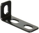 キタコ(KITACO) ユバーサルステー L型/90°/100mm M10ボルト用/3PLCS 汎用 ブラック 0900-529-10503