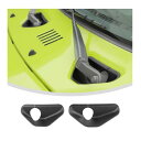ANTC ズキジムニーJB64・JB74 専用 内装装飾 鍵穴点火スイッチ装飾 シール保護 カバー ジムニー2019+専用設計、Jimny内装パーツ B64W JB74W アクセサリー (くろい)