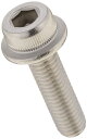 キタコ(KITACO) フランジ付キャップボルト(M8×P1.25×30mm) 汎用 2個入り ステンレス 0900-082-20004