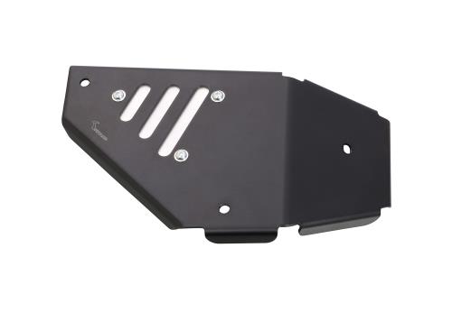 キタコ(KITACO) 右サイドカバー タイプ2 (ブラック/シルバー) モンキー125(JB03/JB05) 615-1301060