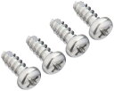 キタコ(KITACO) ウインカーテール用ビス タッピング ステンレス 4X10/4個入り KCON 0900-046-00001