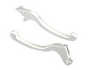 キタコ(KITACO) ショートリーチレバー シルバー グロム(JC61/JC75/JC92) モンキー125(JB02/JB03/JB05) CL250(MC...