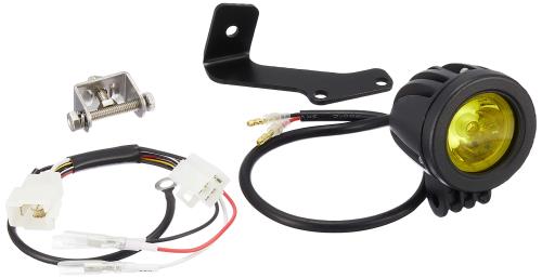 キタコ(KITACO) ランプ LEDシャトルビームKIT ボルトオンタイプ 高輝度LED 防滴仕様 モンキー125 ボディ/ブラック レンズ/ライムイエロー 800-1300330