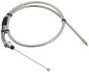 キタコ(KITACO) スロットルケーブル(ノーマルレバーホルダー専用) 100MMロング/ステンメッシュ モンキー(MONKEY) ゴリラ 905-10143...