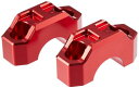 キタコ(KITACO) ハンドルアッパーホルダー タイプ2 (レッド) ADV150(KF38) ADV160(KF54) CB125R(JC79) NT1100(SC84)等 561-9000220(2)