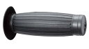 キジマ(Kijima) バイクパーツ グリップ 樽型(タルガタ) ラバー製 136mm φ22.2mm 非貫通タイプ 汎用 ブラック 201-6331