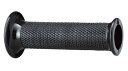 キジマ(Kijima) バイクパーツ グリップ ラバー製 114mm φ22.2mm 貫通タイプ 汎用 ブラック 201-202