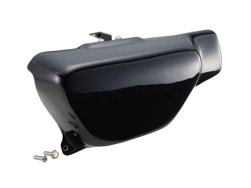 キジマ(Kijima) バイクパーツ サイドカバー 黒ゲルコート モンキー125('18-/JB02/JB03) 208-0411