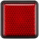キジマ (kijima) バイク バイクパーツ リフレクター ネジ固定タイプ 角スモール 40x40mm 汎用 305-2140
