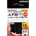 カツイチ(KATSUICHI) エダ鈎プラス レッド ED-ZR 1.0号