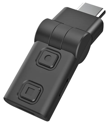 カシムラ USB-C電源のレインボーイルミ 首振りコンパクトライト NKX-242