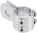 キジマ (kijima) バイク バイクパーツ 3ピースクランプ 1-1/8インチ(28.6mm) 汎用 クロームメッキ 1個入り HD-05401