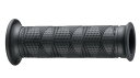 キジマ(Kijima) バイクパーツ グリップ 侍(SAMURAI) ラバー製 貫通タイプ 120mm φ22.2mm用 ブラック 201-6490