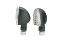 キジマ(Kijima) ウインカーランプ アロータイプ ブラック LED12V1W 2個セット 219-5138