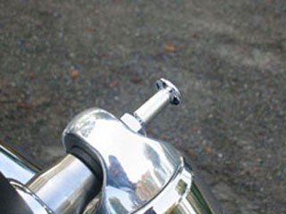 キジマ(kijima) 荷掛ボルト 1/2-13 4(101.6mm) リアショック用 ハーレー スチール/クローム HD-03071