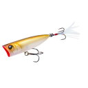 DUEL(デュエル) HARDCORE(ハードコア) バスルアー ラトゥール ポップ 70mm 08:マットゴーストワカサギ トップウォーター ポッパー 重心移...